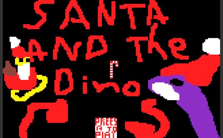 3ο βραβείο: Santa and the Dino by Messini Programmers