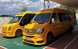 Τα λεωφορεία που το Ίδρυμα Ευγενίδου έχει δωρίσει στο Ε.Ε.Ε.Ε.Κ. Αλεξανδρούπολης