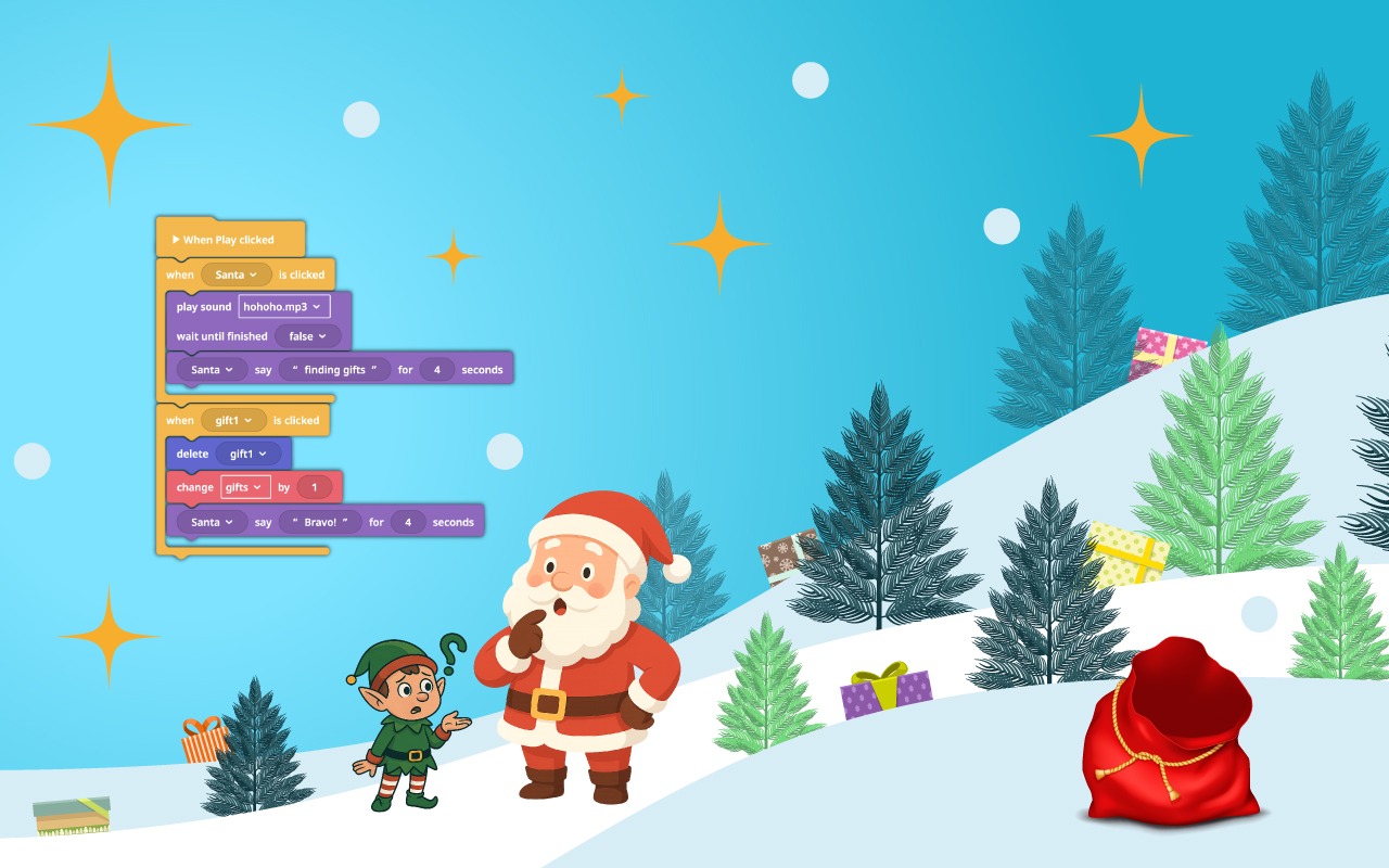 Where are the Presents, dear Santa?