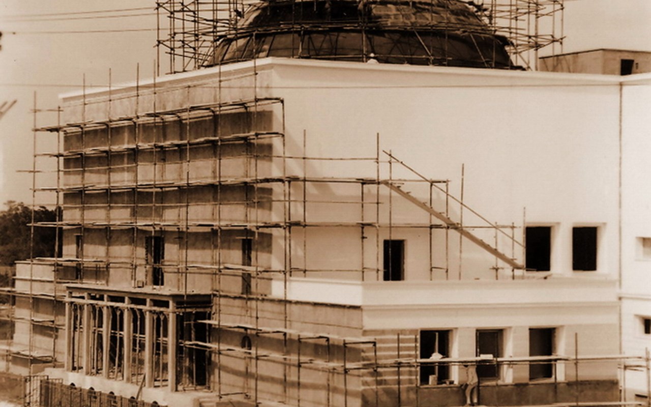 Construction of the Planetarium