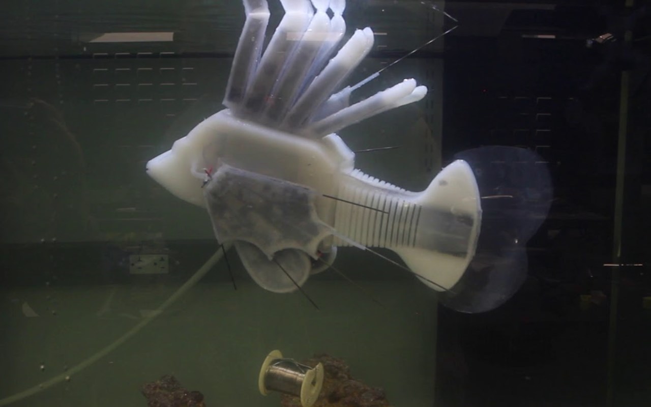 Ένα «αληθινό» ρομποτικό ψάρι