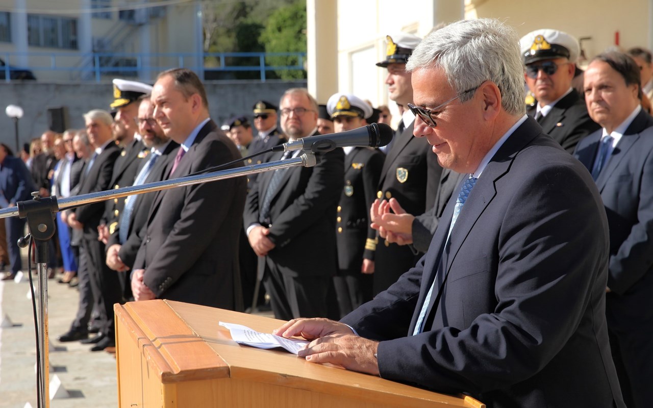 Donation of the Eugenides Foundation-Marianthi Simou Legacy to the Merchant Marine Academy of Kymi