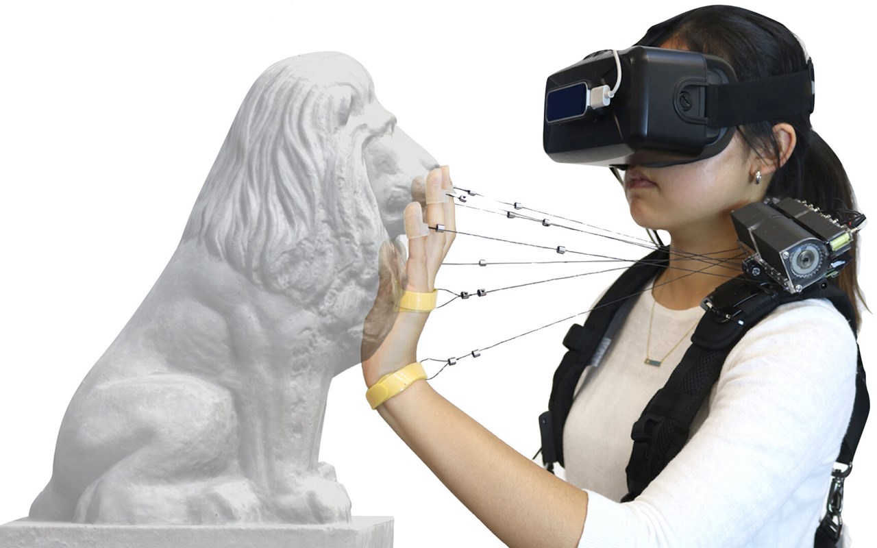 Επαναστατική απτική τεχνολογία εικονικής πραγματικότητας