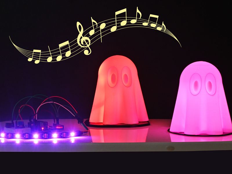 Boo! Glow up your ghost