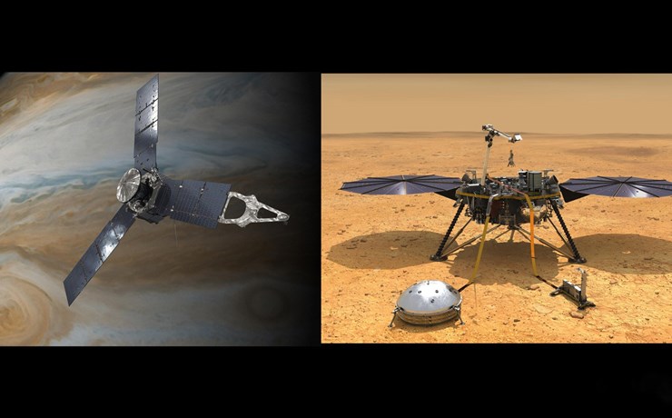 Παράταση ζωής για τις αποστολές Juno και InSight