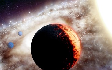 Το πλανητικό σύστημα ενός αρχαίου άστρου