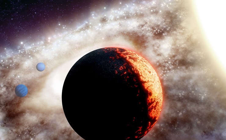 Το πλανητικό σύστημα ενός αρχαίου άστρου