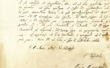 Επιστολή της Μαντούς Μαυρογένους προς το Βουλευτικό Σώμα με την οποία ζητά την επιστράτευσή της για τις ανάγκες του Αγώνα προσφέροντας τις υπηρεσίες της, καθώς και οικονομική ενίσχυση. Ναύπλιο, 6 Μαΐου 1825