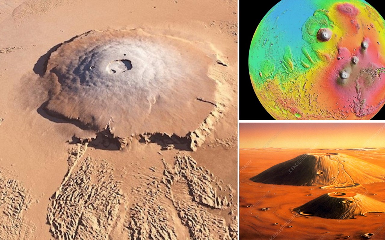 Τα Ηφαίστεια του Άρη
