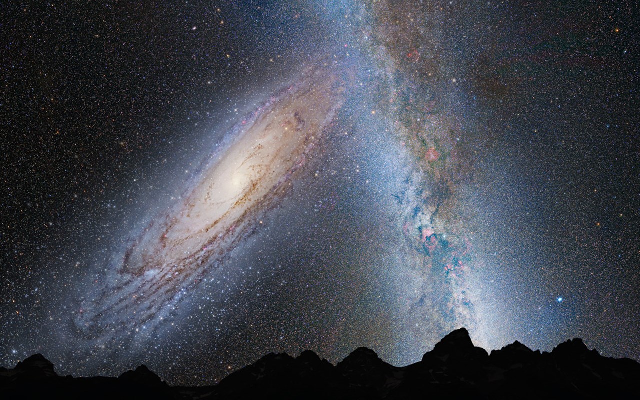 Η τιτάνια σύγκρουση του Γαλαξία μας με τον γαλαξία της Ανδρομέδας