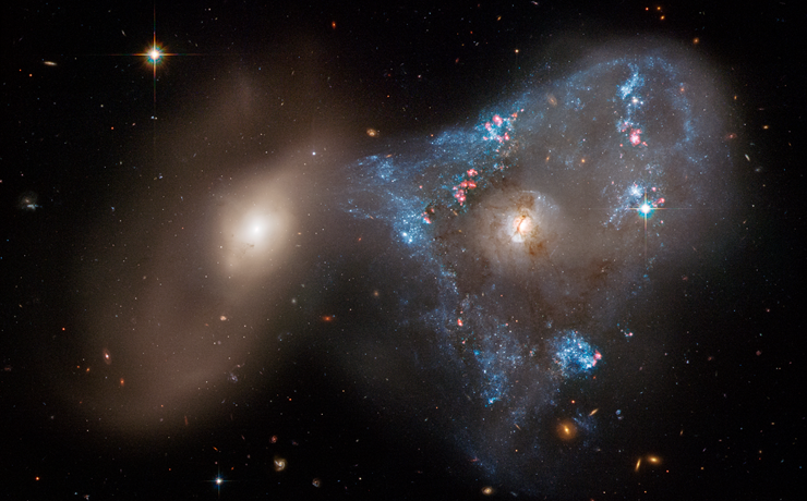 Οι αλληλεπιδρώντες γαλαξίες Arp 143