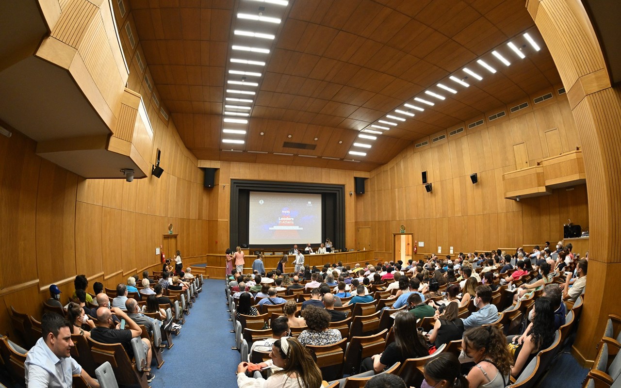 Nasa leaders in Athens