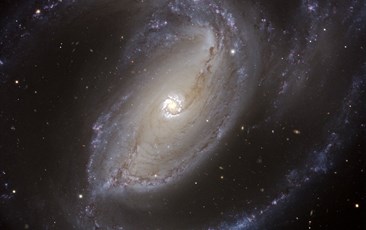 Ο ραβδωτός σπειροειδής γαλαξίας NGC 1097 Ο ραβδωτός σπειροειδής γαλαξίας NGC 1097
