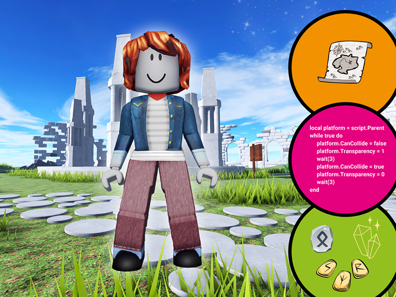 Roblox Game Makers 1: The lost treasure